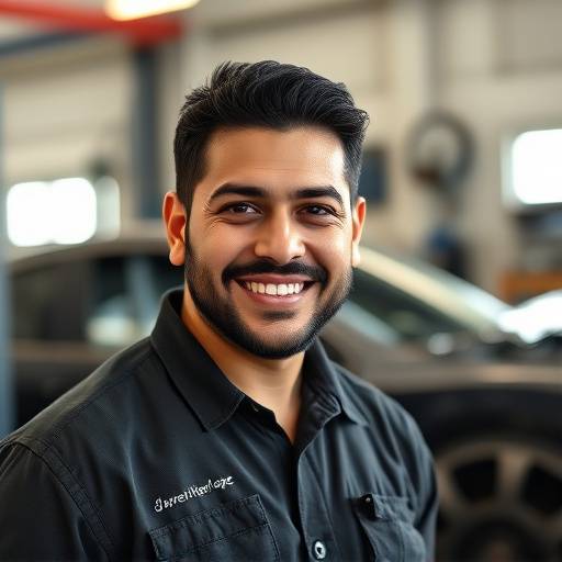 Portrait of Javier Lopez, Service Advisor at AutoFix Garage